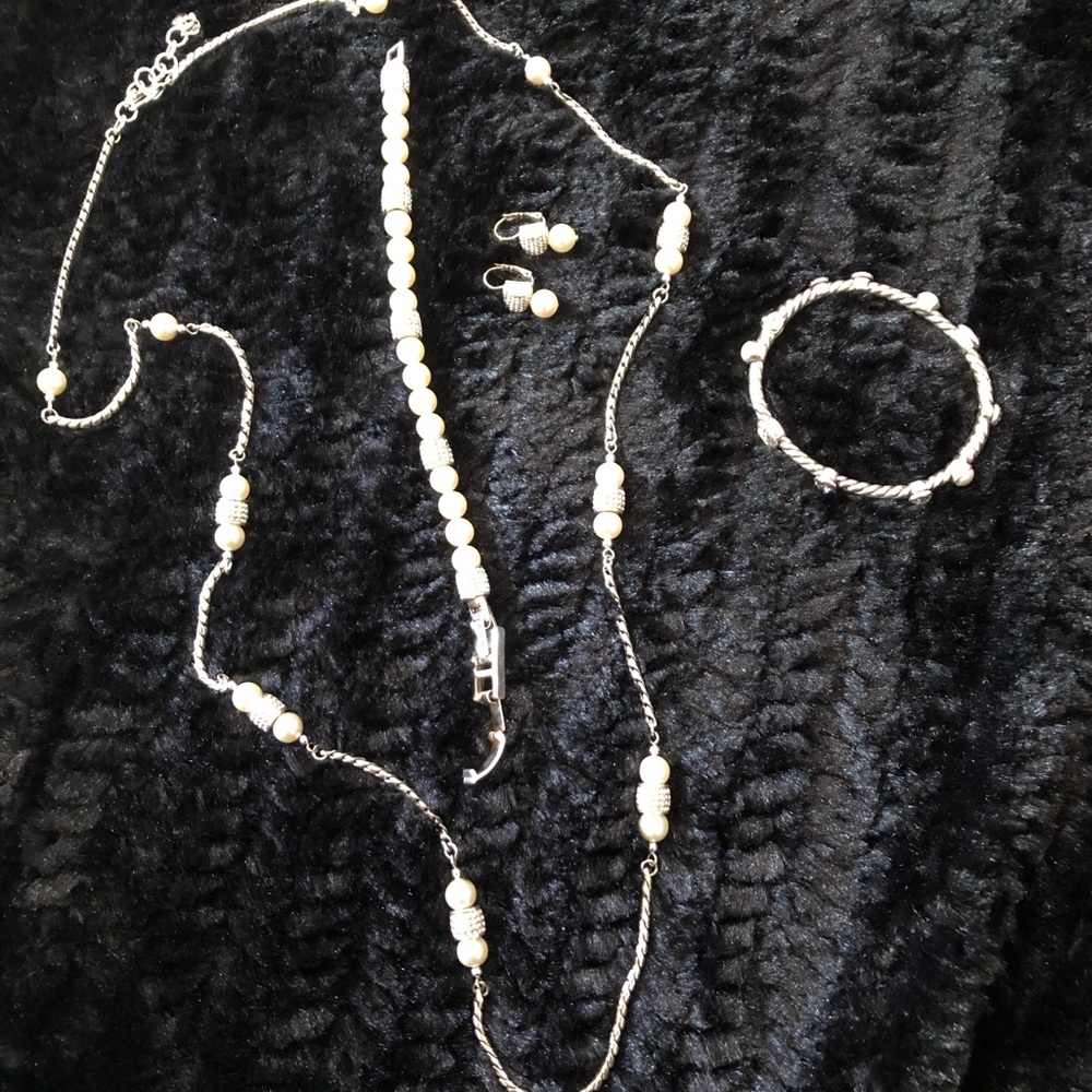 Brighton Meridian necklace bracelet and earrings